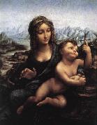 Madonna with the Yarnwinder after 1510 LEONARDO da Vinci